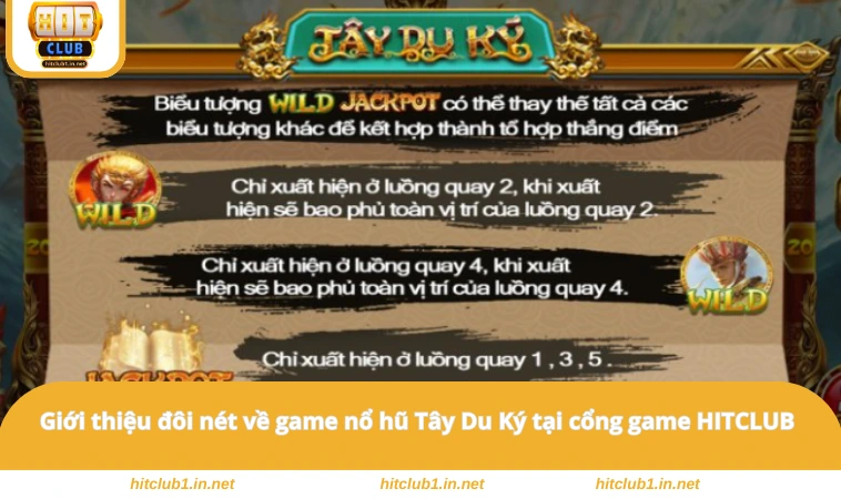 Giới thiệu đôi nét về game nổ hũ Tây Du Ký tại cổng game HITCLUB